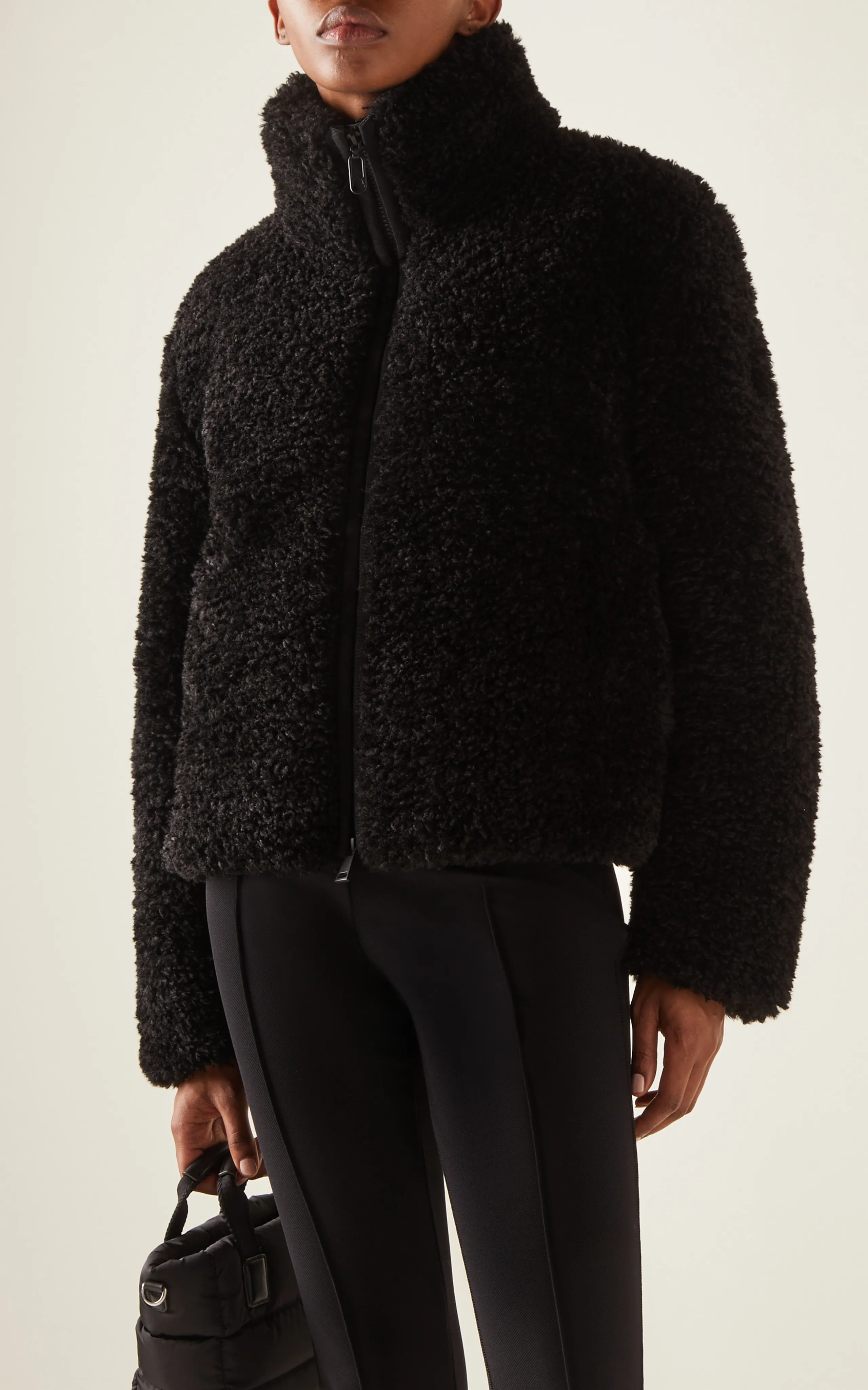 Moncler Bridoire Eco-Shearling Jacket